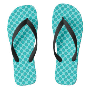 Lt blauw/Blauwgroen ventilatorlint door Kenneth Yo Teenslippers