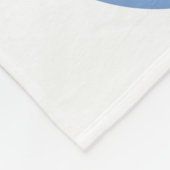 LT Blauw Grijs Volleyballen Meisjes Sportkamer Dec Fleece Deken (Hoek)