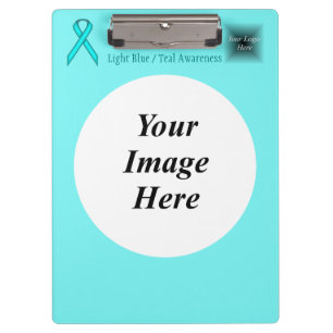 Lt Blue/Blauwgroen Standard Ribbon Tmplt door K Yo Klembord