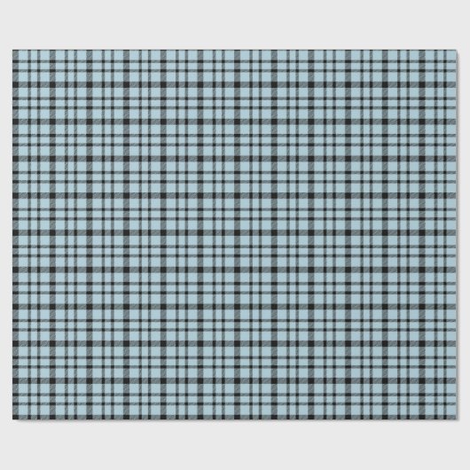 LT Blue Plaid Cadeaupapier (Vlak)