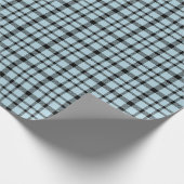LT Blue Plaid Cadeaupapier (Hoek)