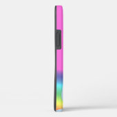 Lt. Blue Unicorn Silhouette (regenboog/personalise Case-Mate iPhone Case (Achterkant / Rechts)