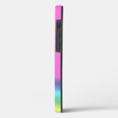 Lt. Blue Unicorn Silhouette (regenboog/personalise Case-Mate iPhone Case (Achterkant / Links)