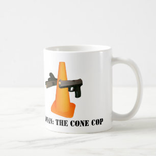 Lt. Conan: De Cone Cop Mok. Koffiemok