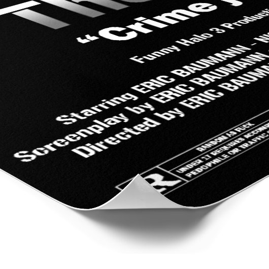 Lt. Conan: Het Cone Cop Movie Poster (Hoek)