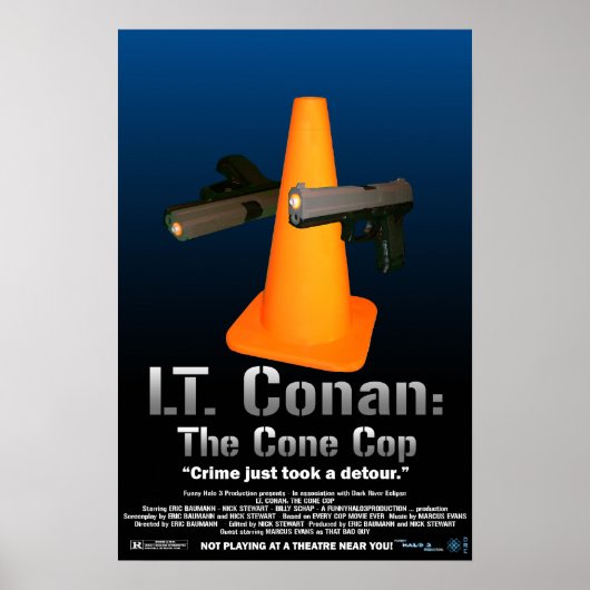 Lt. Conan: Het Cone Cop Movie Poster (Voorkant)