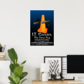 Lt. Conan: Het Cone Cop Movie Poster (Thuiskantoor)