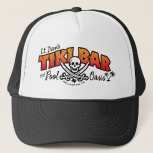 Lt. Dan's Tiki Bar en Pool Oasis Merchandise Trucker Pet
