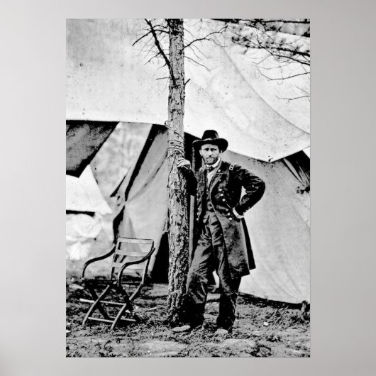 Lt General Ulysses S Grant Poster (Voorkant)