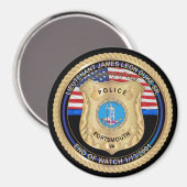 Lt. James Duke Sr Magnet (Voorkant / Achterkant)