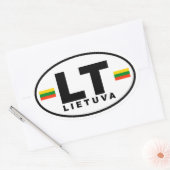 LT Lietuva Sticker (Envelop)