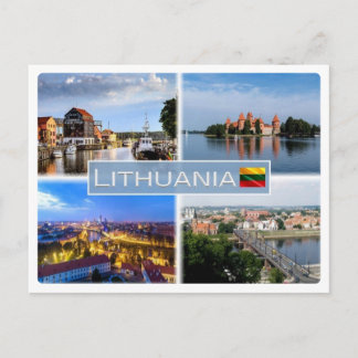 LT Litouwen - Briefkaart