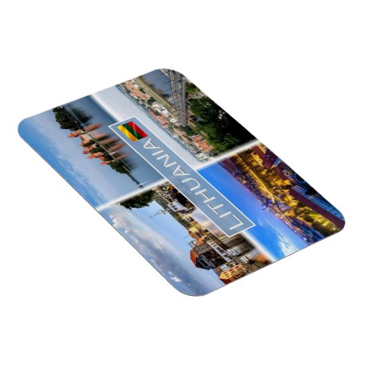 LT Litouwen - Klaipeda - Trakai - eiland - Magneet (Rechterzijde)