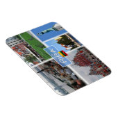 LT Litouwen Letland Lietuva - Riga - Magneet (Rechterzijde)