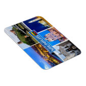 LT Litouwen Letland Lietuva - Vilnius - Magneet (Rechterzijde)