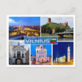 LT Litouwen - Vilnius - Briefkaart (Voorkant)