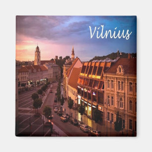 LT - Litouwen - Vilnius Magneet
