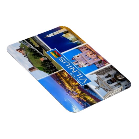 LT Litouwen - Vilnius - Magneet (Rechterzijde)