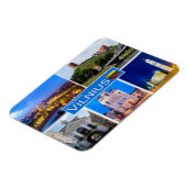 LT Litouwen - Vilnius - Magneet (Linkerzijde)