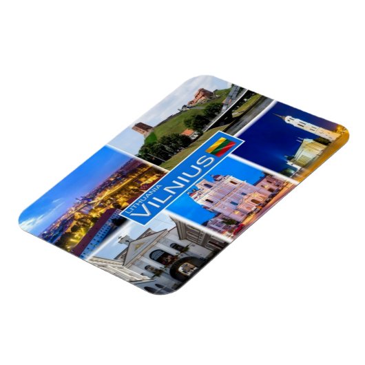 LT Litouwen - Vilnius - Magneet (Linkerzijde)