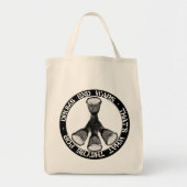 Ltd Ed Drum Grocery Bag Tote Bag (Voorkant)