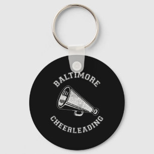 Ltimore Cheer Bedrukte Retro 90's Cheerleader Sleutelhanger