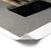 (Lto R) Figurine met gekruisde armen, Cycladic; ho Poster (Hoek)