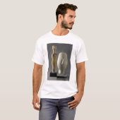(Lto R) Figurine met gekruisde armen, Cycladic; ho T-shirt (Voorkant volledig)