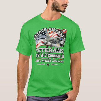 LTV A7 Corsair II lichte aanval vliegtuig T-shirt