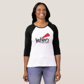 LTYM voor vrouwen bestemde honkbal [loopt erg klei T-shirt (Voorkant volledig)