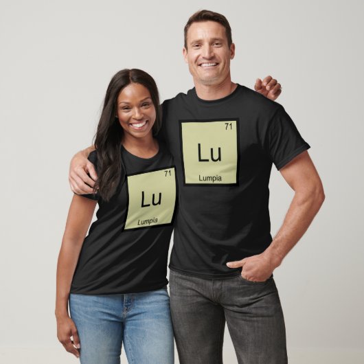 Lu - Lumpia Funny Chemistry Element Symbol T-shirt (Unisex)