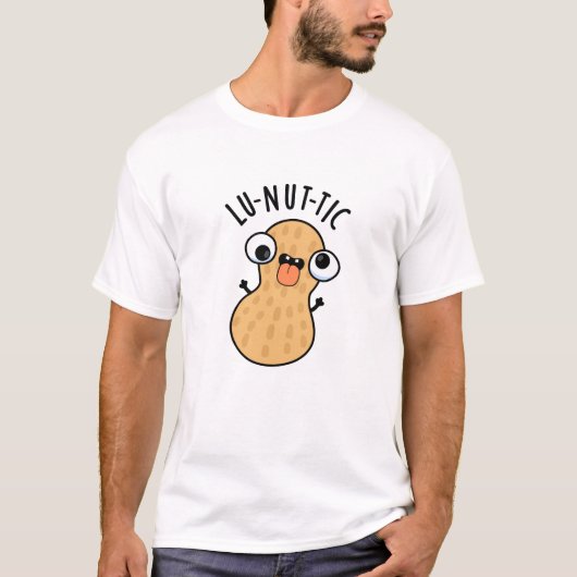Lu-not-ic Grappige Pindapun T-shirt (Voorkant)