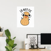 Lu-not-ic Grappige Pindapuns  Poster (Thuiskantoor)