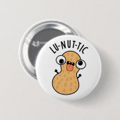 Lu-not-ic Grappige Pindapuns Ronde Button 5,7 Cm (Voorkant /achterkant)