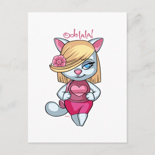 Lu Ooh La La Briefkaart (Voorkant)