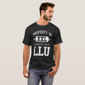LU XXL Athletic School Property T-shirt (Voorkant volledig)