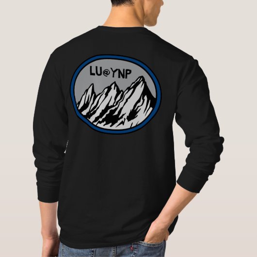 LU @ YNP - Donker T-shirt (Achterkant)