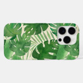 Luana Waterverf Tropische, levendige bladeren Case-Mate iPhone Case (Achterkant (horizontaal))