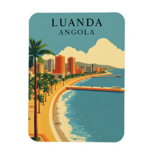  Luanda Angola Beach Travel Souvenir Magneet