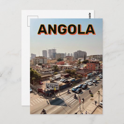 Luanda, Angola Briefkaart (Voorkant / Achterkant)