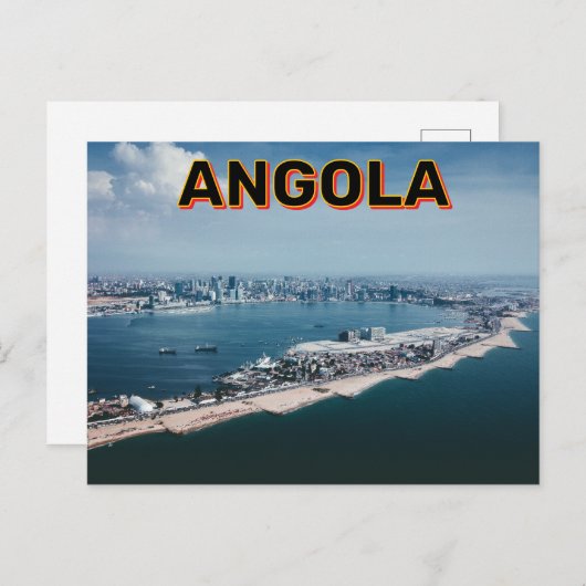 Luanda, Angola Briefkaart (Voorkant / Achterkant)