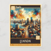 Luanda, Angola |  schilderij Briefkaart (Voorkant)
