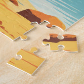 Luanda Angola Travel Kunst Vintage Legpuzzel (Zijkant)