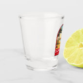 Luanda Angola Travel Kunst Vintage Shot Glas (Links)