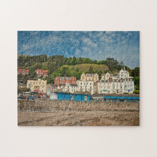 Luandudno North Wales Seaside Schilderachtig Uitzi Legpuzzel (Horizontaal)
