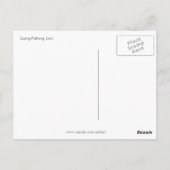 luang alms briefkaart (Achterkant)