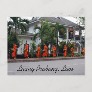 luang alms briefkaart