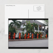 luang alms briefkaart (Voorkant / Achterkant)