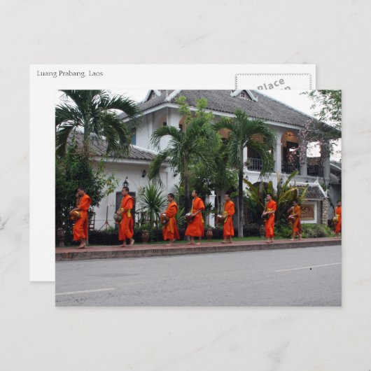 luang alms procureur briefkaart (Voorkant / Achterkant)