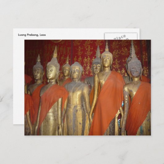 luang buddhas briefkaart (Voorkant / Achterkant)